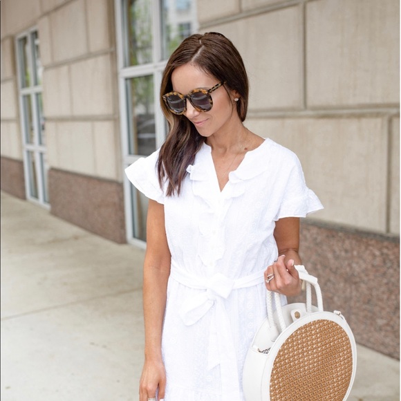 ☀️Ruffled Eyelet Minidress - Picture 2 of 5